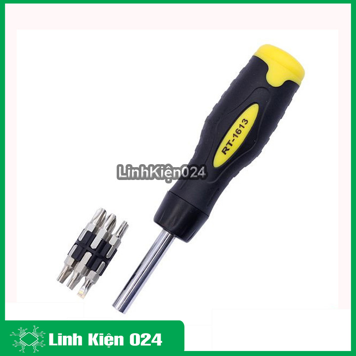Tô vít đa năng R'DEER RT-1613 Tặng 12 đầu vặn vít