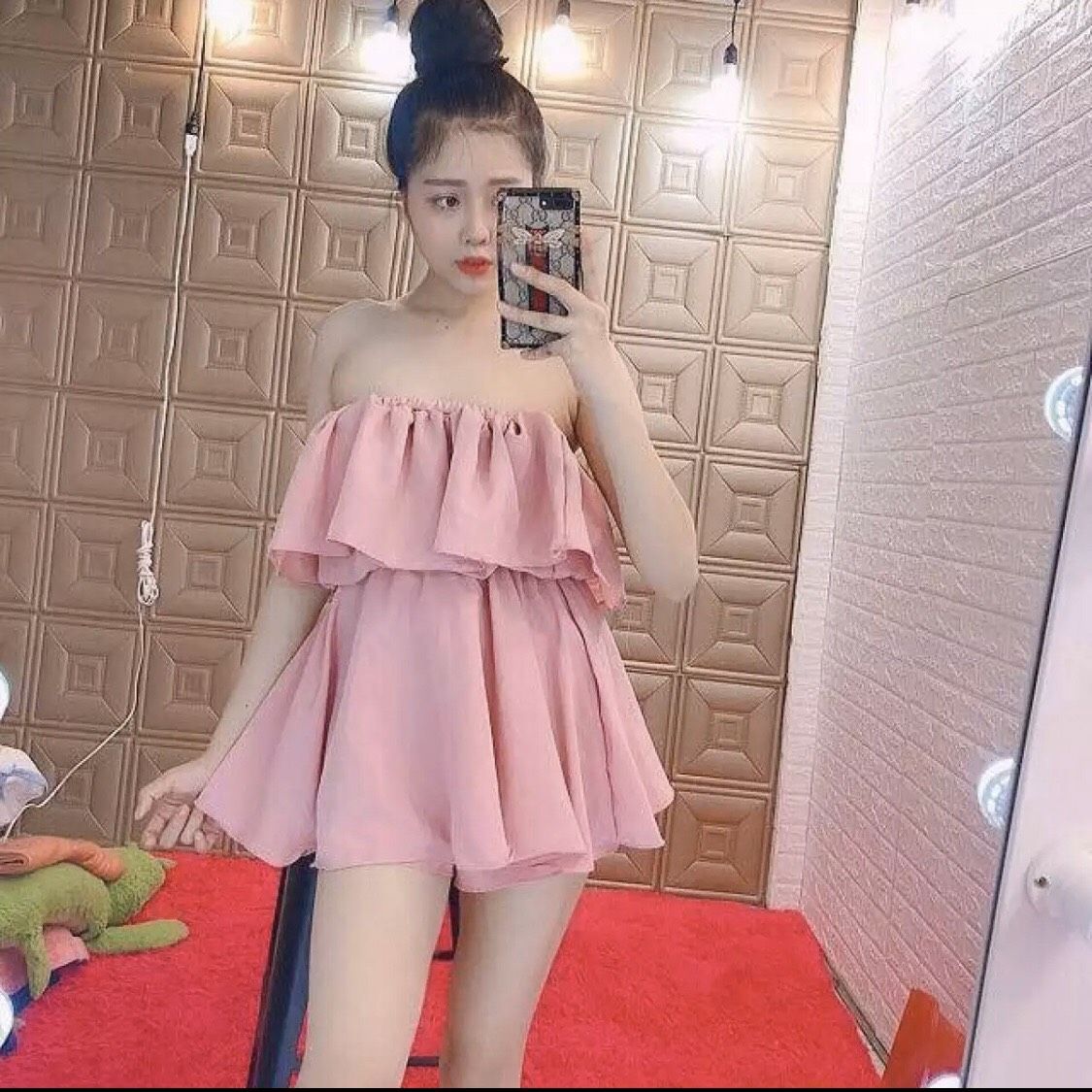 jumsuit ống ( dưới 55 kg )jumsuit kiểu tầng ống