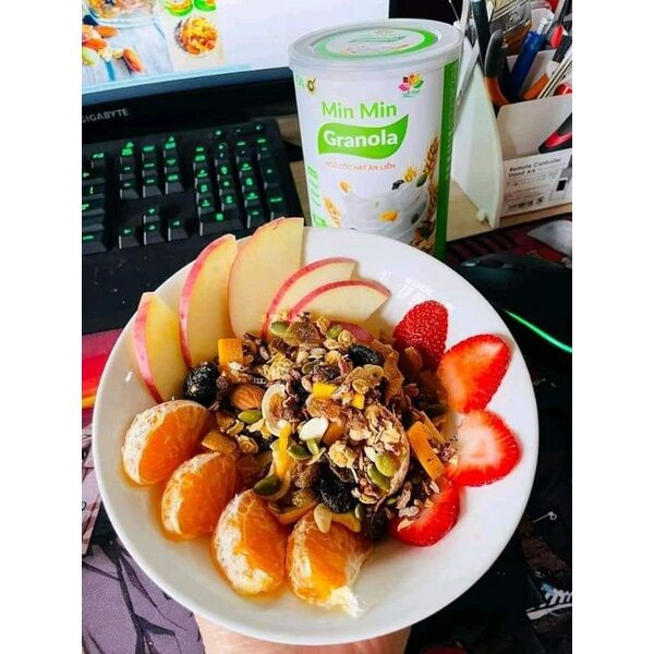 Ngũ cốc hạt min min ngũ cốc granola min min