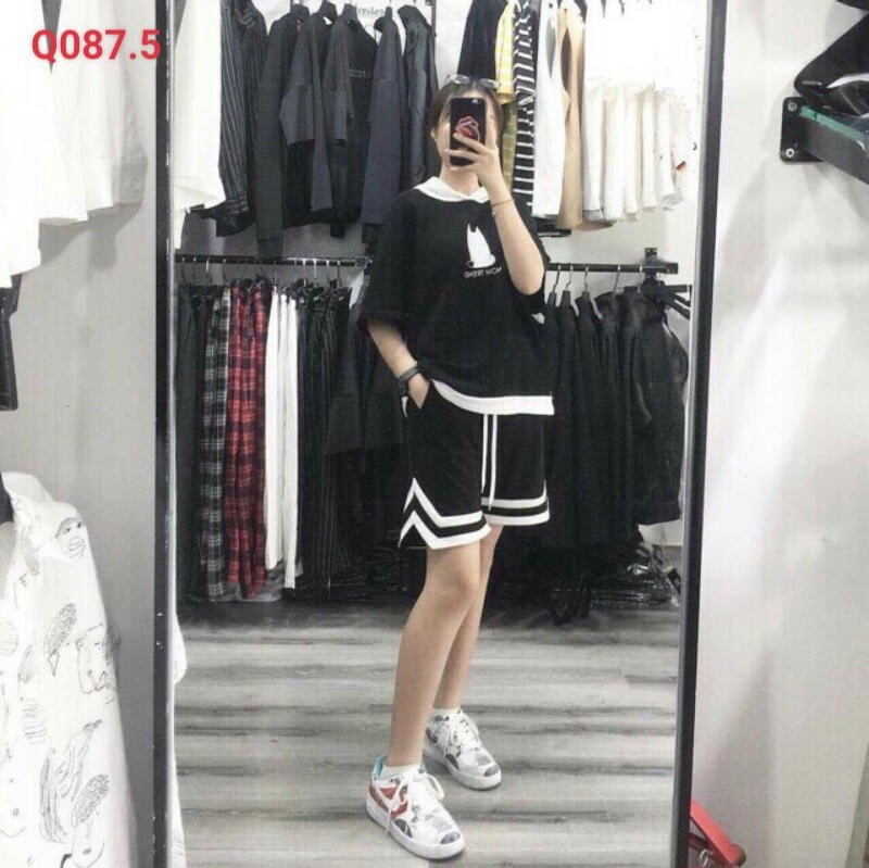 Quần Short Unisex Line 2V