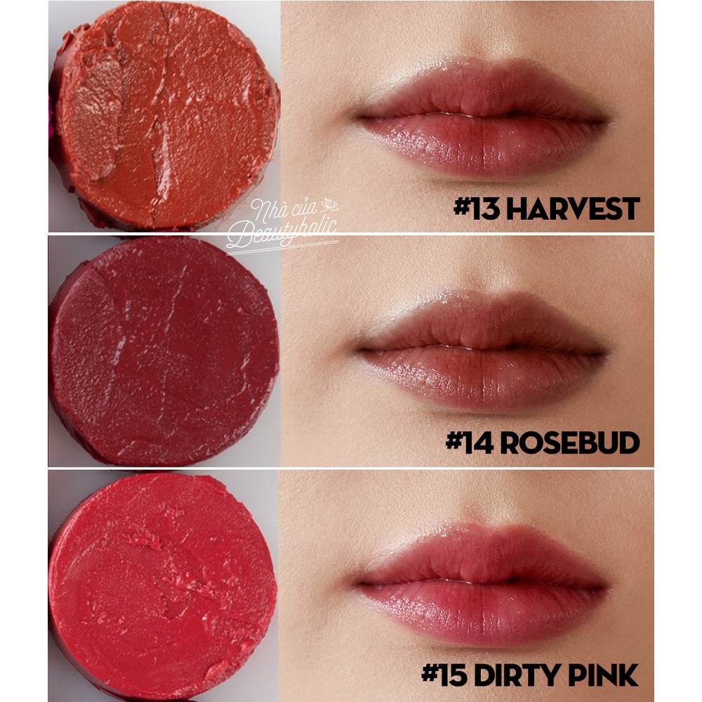 [Hàng có sẵn] Son dưỡng có màu thuần chay Melixir Vegan Lip Butter [Glow Beauty]