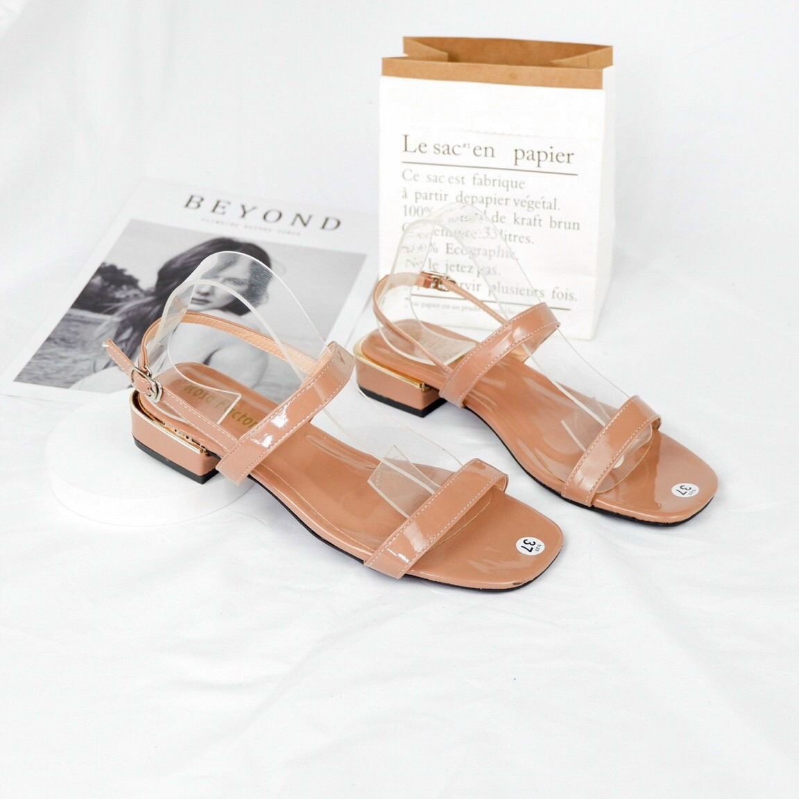 dép nữ 2p dây mảnh tiểu thư dễ đi phù hợp nhiều hoàn cảnh