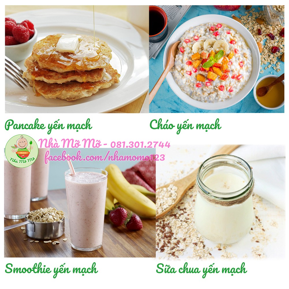 Yến Mạch Cán Mỏng Hữu Cơ Markal 500g (Date 3/2024) - Nhà Mỡ Mỡ