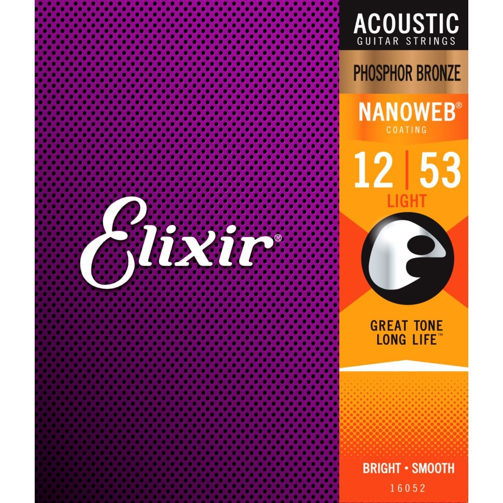 Dây Đàn Guitar Elixir Acoustic cỡ 12  ( 16052 )