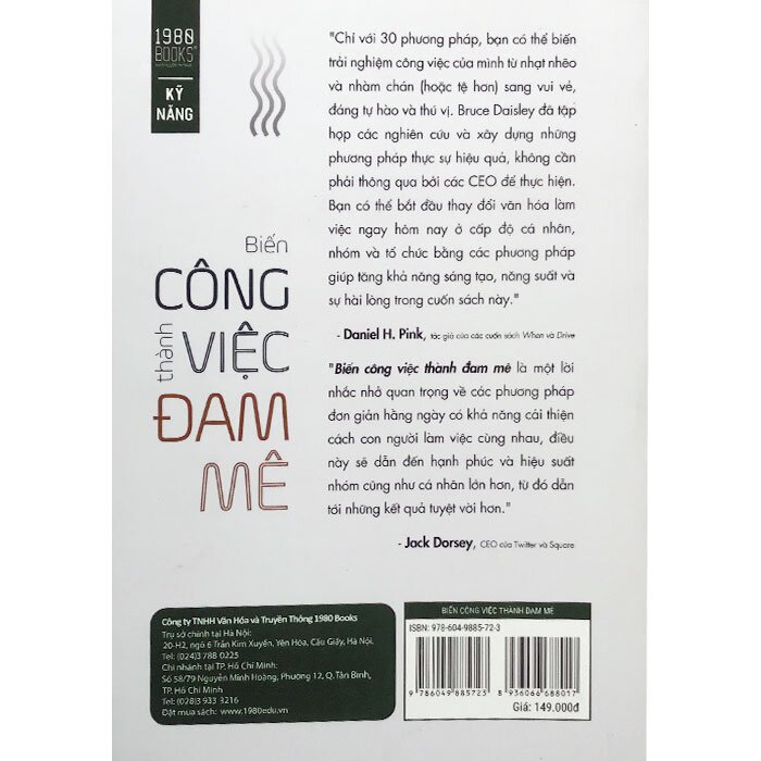 Sách: Biến công việc thành đam mê (1980 BOOKS HCM)