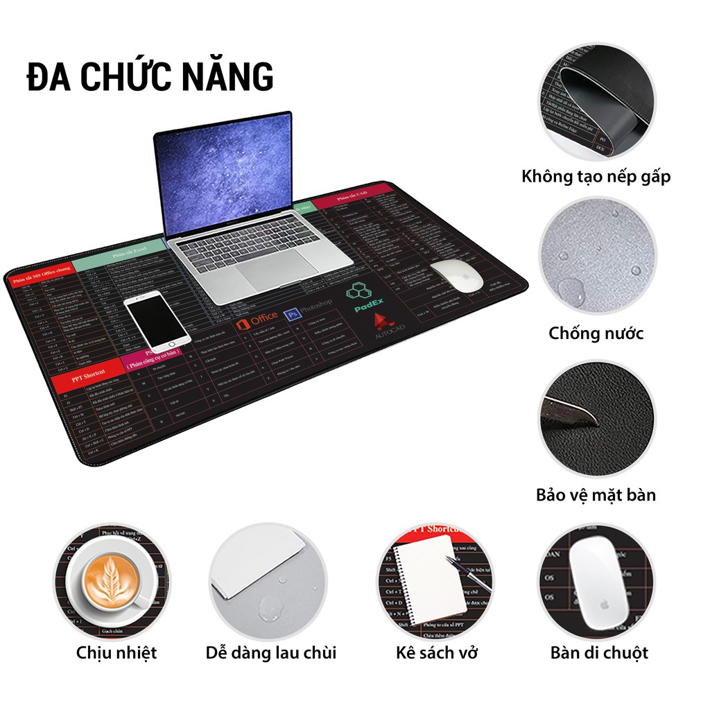 Tấm lót chuột máy tính logitech, lót chuột chống trượt mẫu cao cấp, bàn di chuột máy tính chất liệu tốt chống trượt.