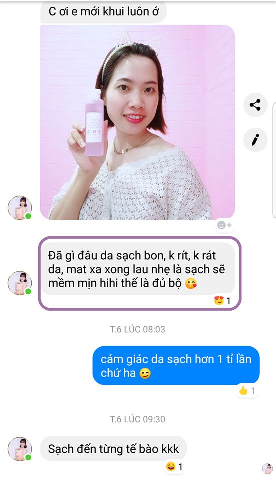 Nước tẩy trang hoa hồng LRO'CRE