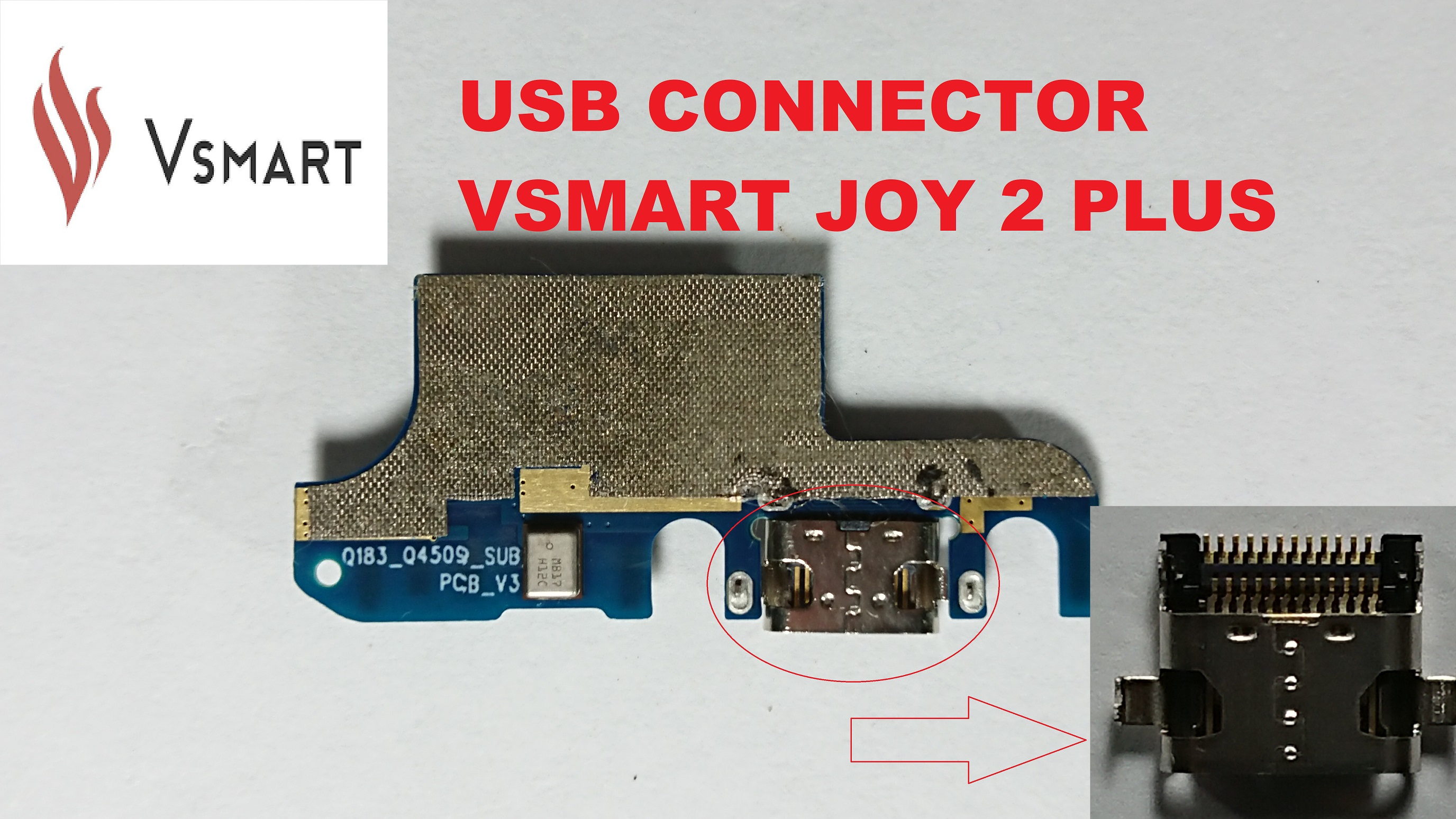 CHÂN SẠC-USB CONNECTOR VSMART JOY 2 PLUS
