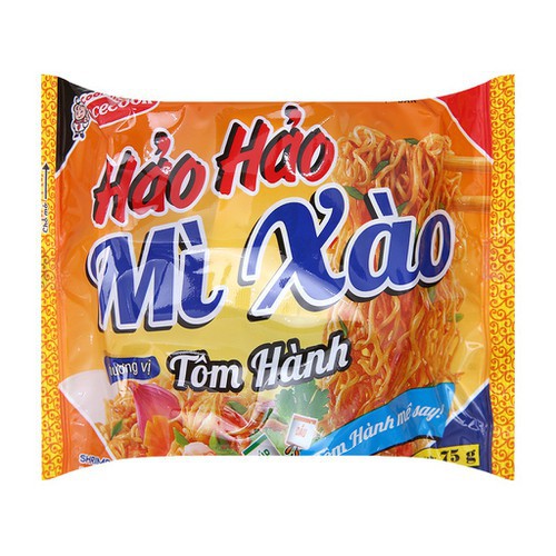 Thùng Mỳ xào tôm hành Hảo Hảo (Thùng 30 gói)