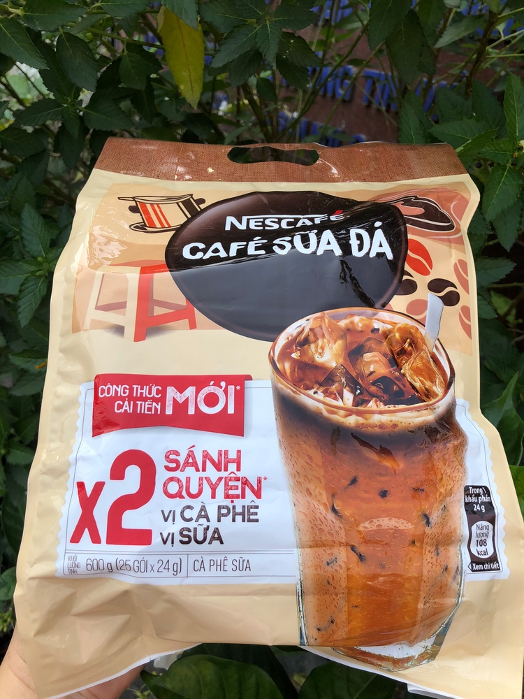 |HCM|Cà phê hòa tan Nescafé café Việt cà phê đen đá (Túi 35 gói x 16g)