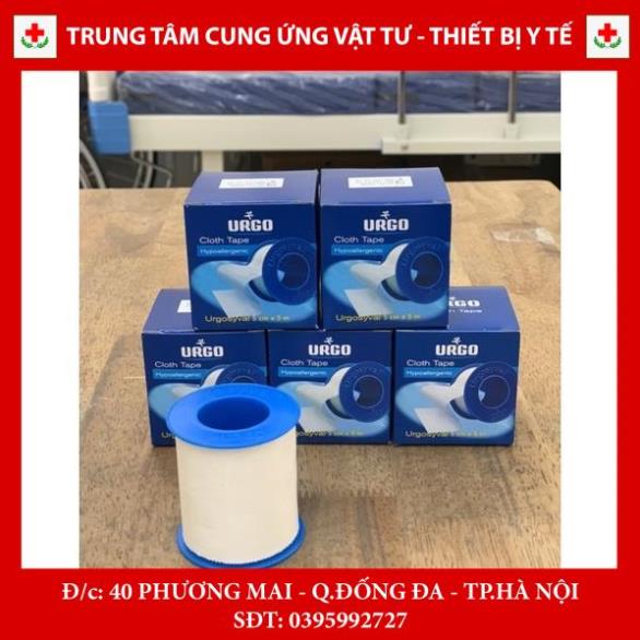 Băng dính lụa Urgo Cloth Tape kích thước 5cm x 5m