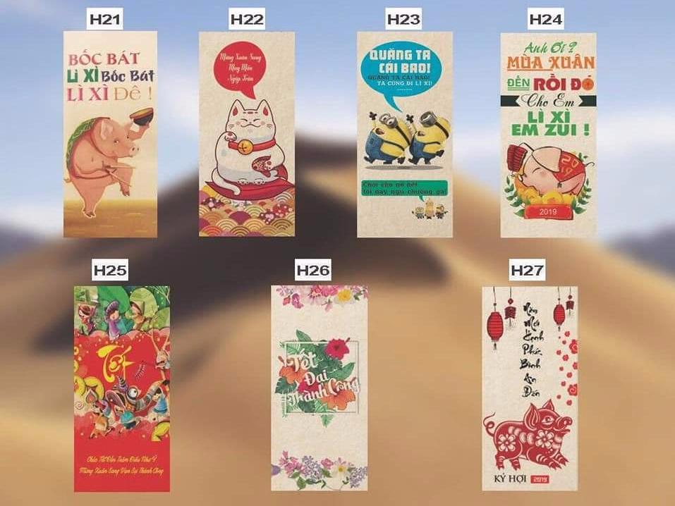 Combo 10 Bao Lì Xì Tết