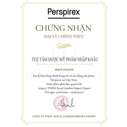 Lăn Khử Mùi Perspirex Cao Cấp 20ml