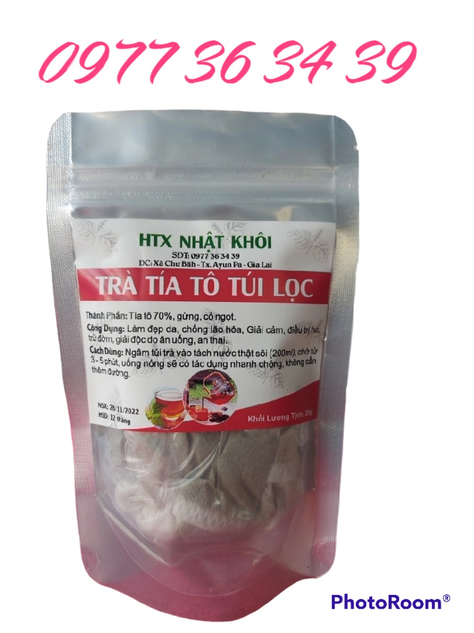 Trà Tía Tô Túi Lọc