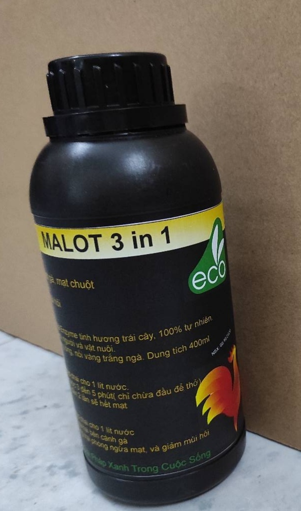 [HCM]Trị Mạt Gà Malot 3 in 1