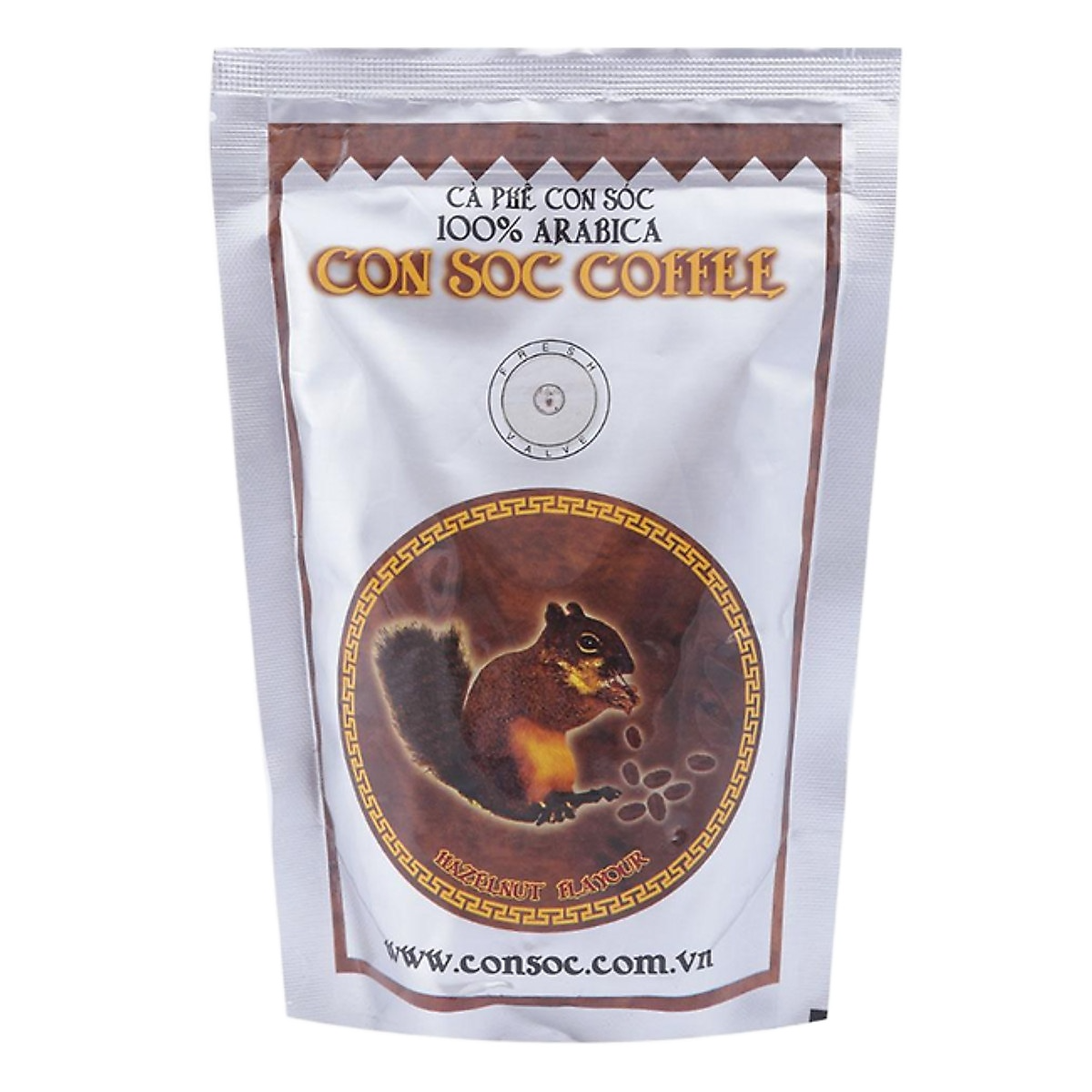 Cà phê Con Sóc Gói Nâu 500g - Cà phê pha phin Con Sóc