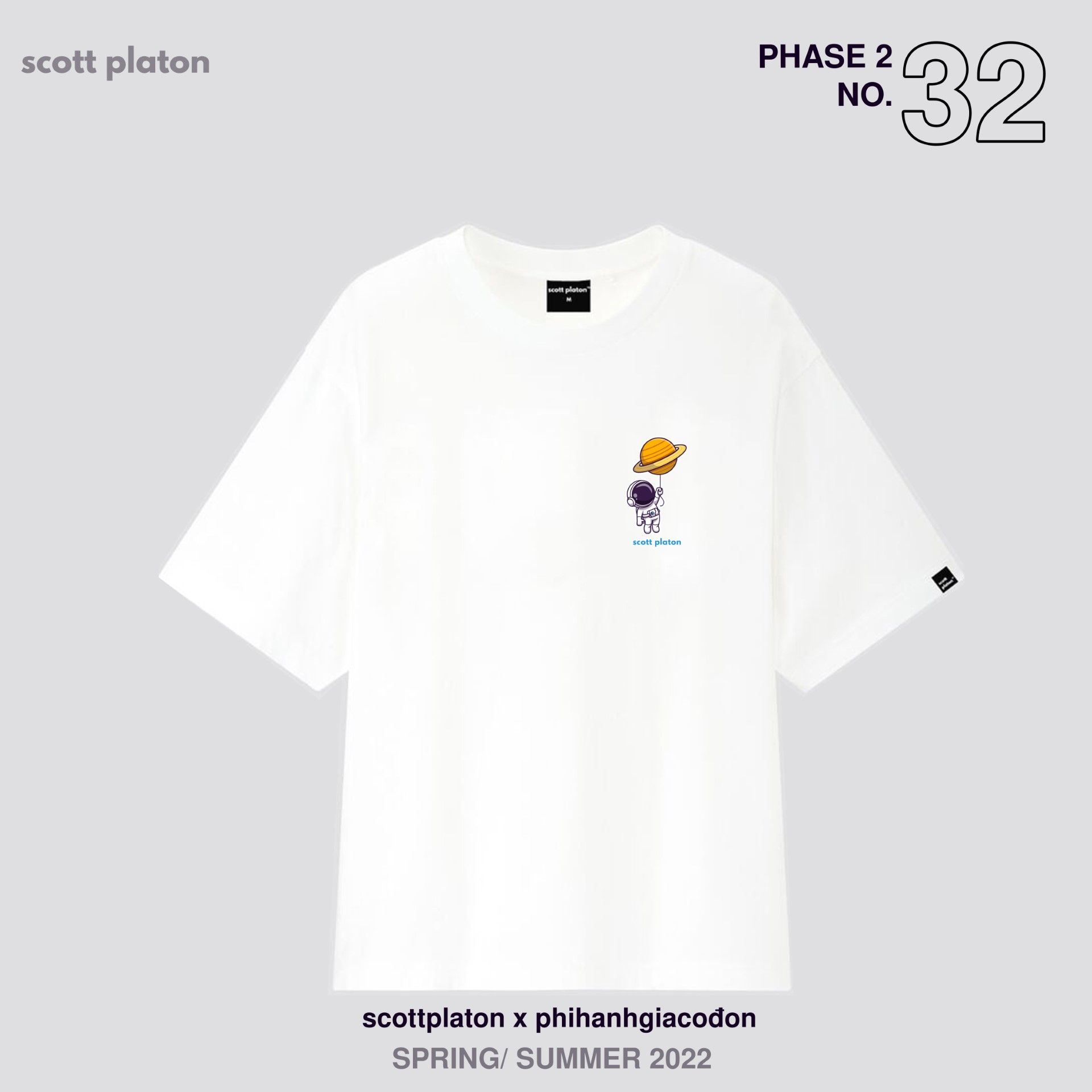 Scott Platon Áo thun Phihanhgiacodon - Chất liệu cotton dày dặn đứng form