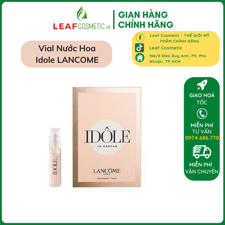 Mẫu thử nước hoa idole lancome mini 1.2ml chính hãng