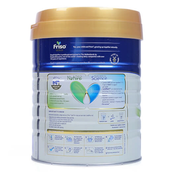 Friso Gold Pro số 4, 800g (trên 3 tuổi)