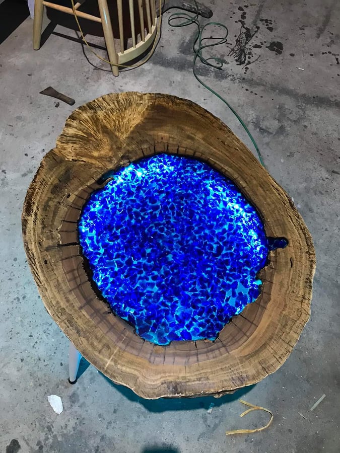 sỏi thủy tinh red