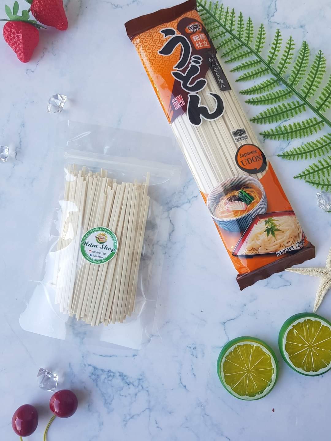 Mì Udon Yamamori Nhật Bản sợi dài