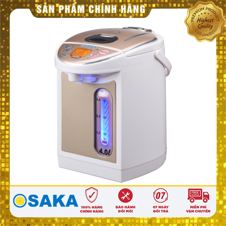 BÌNH THỦY ĐIỆN OSAKA APE-406P - 4 CHẾ ĐỘ GIỮ ẤM