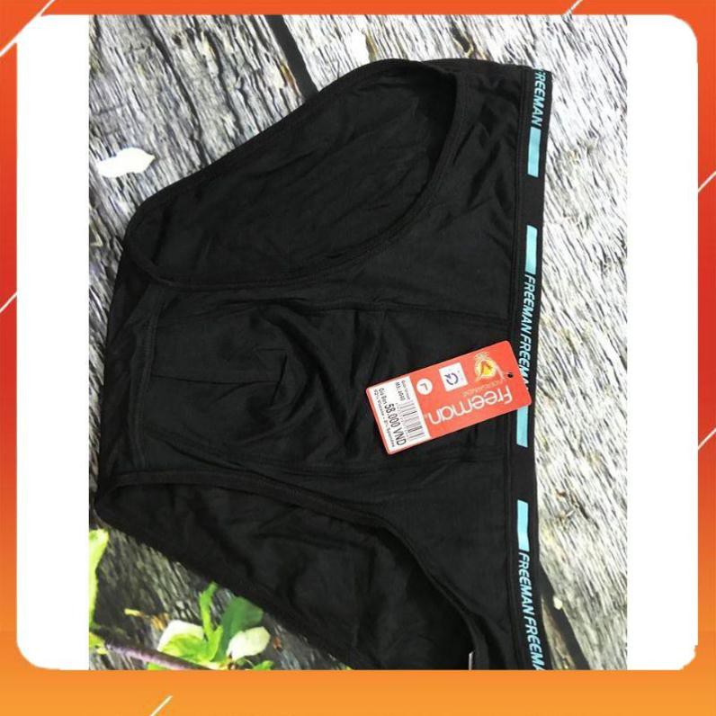 Size đại 3XL,4 XL,quần lót Freeman [hình thật +video]cotton lụa