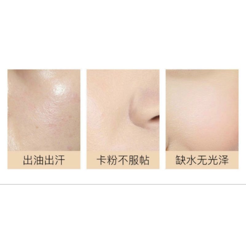 ❤Phấn 2 tầng makeup che khuyết điểm CHAFFUL Watery Soft,