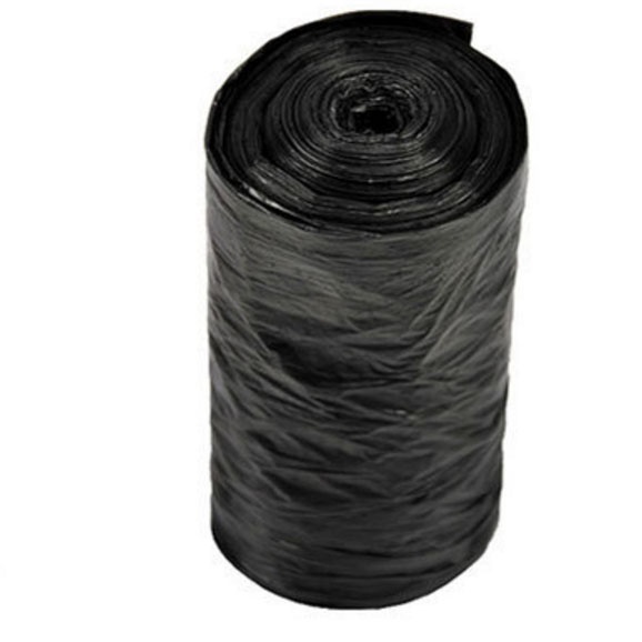 Cuộn 15 Túi Nilon Siêu Mỏng Đựng Rác Màu Đen 50x60cm Chuyên Dùng cho Thùng Rác Mini