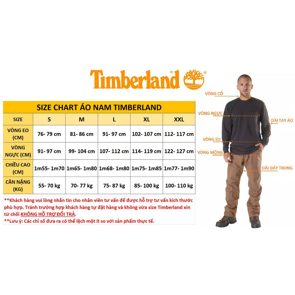 [SALE] Timberland Áo Khoác Nam Windbreaker Wheat Boot TB0A2BV4CU