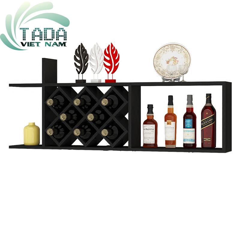 KỆ RƯỢU TREO TƯỜNG 1 TẦNG TADA  - TD1239
