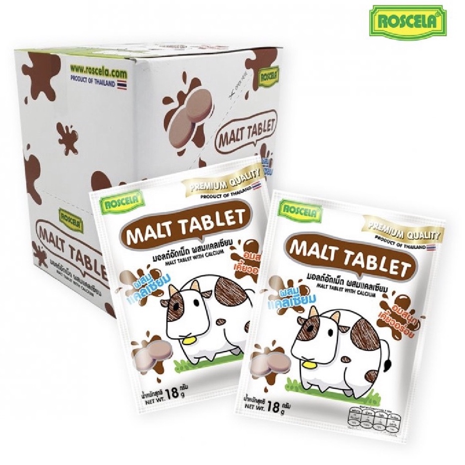 Kẹo sữa bò Milk Tablet Thái Lan 18g