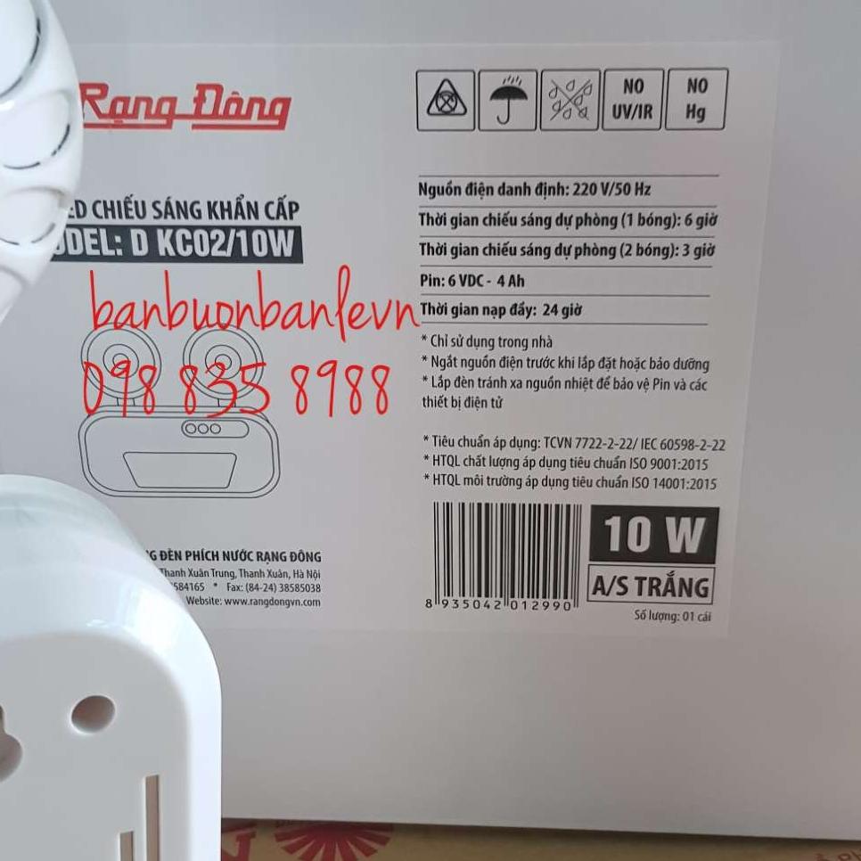 Đèn LED Khẩn cấp 10W Rạng Đông
