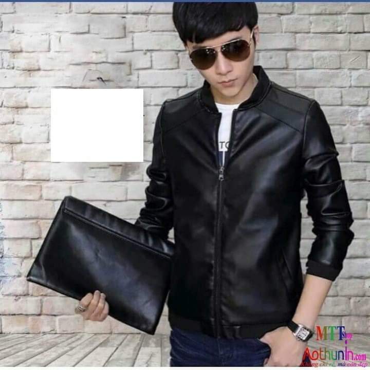 [HCM]Áo khoác da nam 3 sọc vai chất lượng hàn đầu  thời trang cực hot tp [XƯƠNG SỈ THỜI TRANG]
