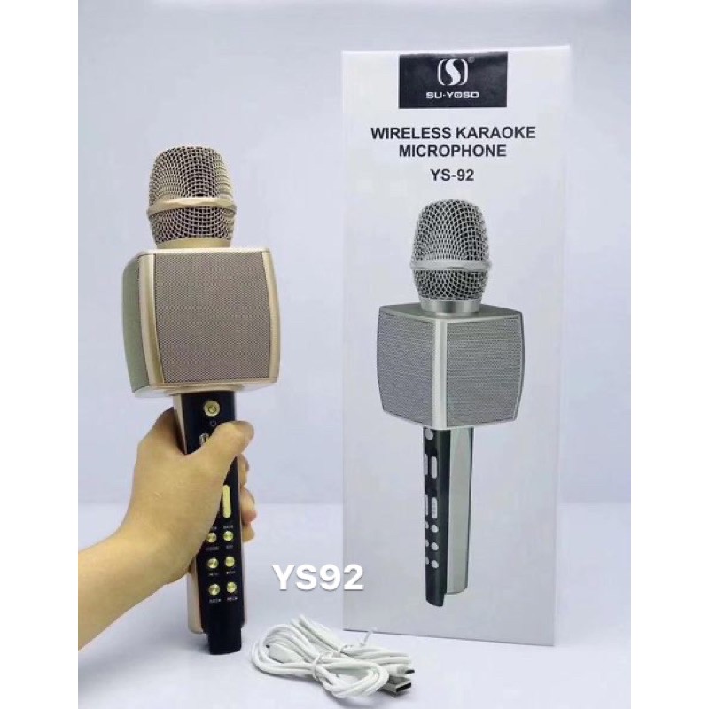 Micro bluetooth Ys-92 karaoke kèm loa