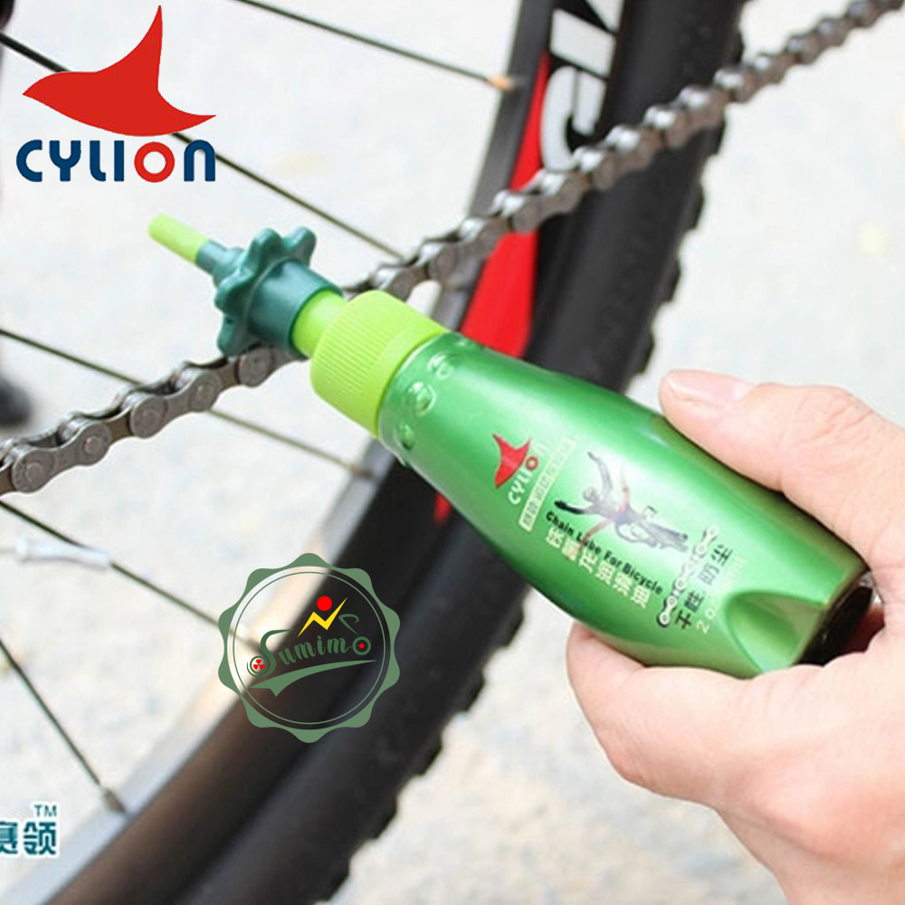 Dầu tra sên xích xe đạp CYLION 60ml kèm khăn lau