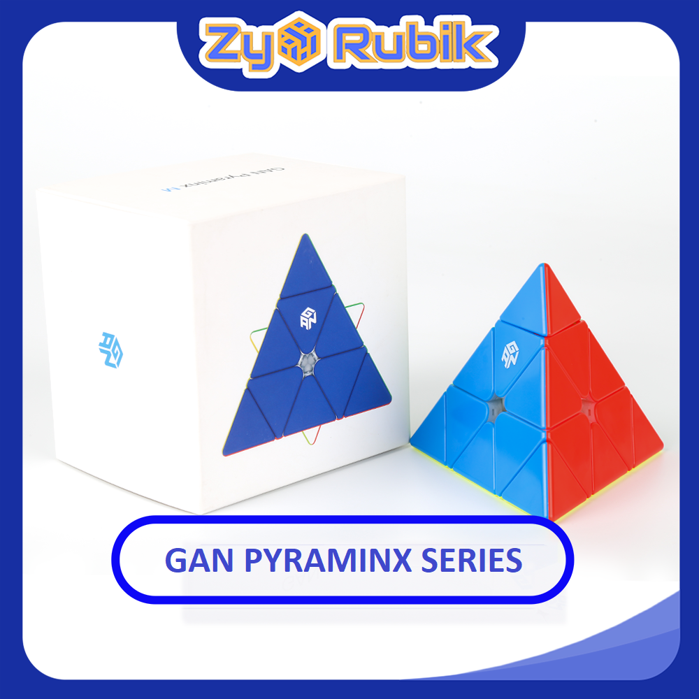 [Rubik Pyraminx] Rubik Gan Pyraminx - Kim Tự Tháp/ Rubik Tam Giác (Có nam châm/ 3 phiên bản)