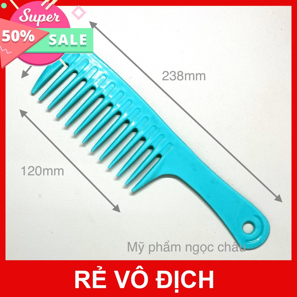 Lược cào răng thưa để chải tóc bản to