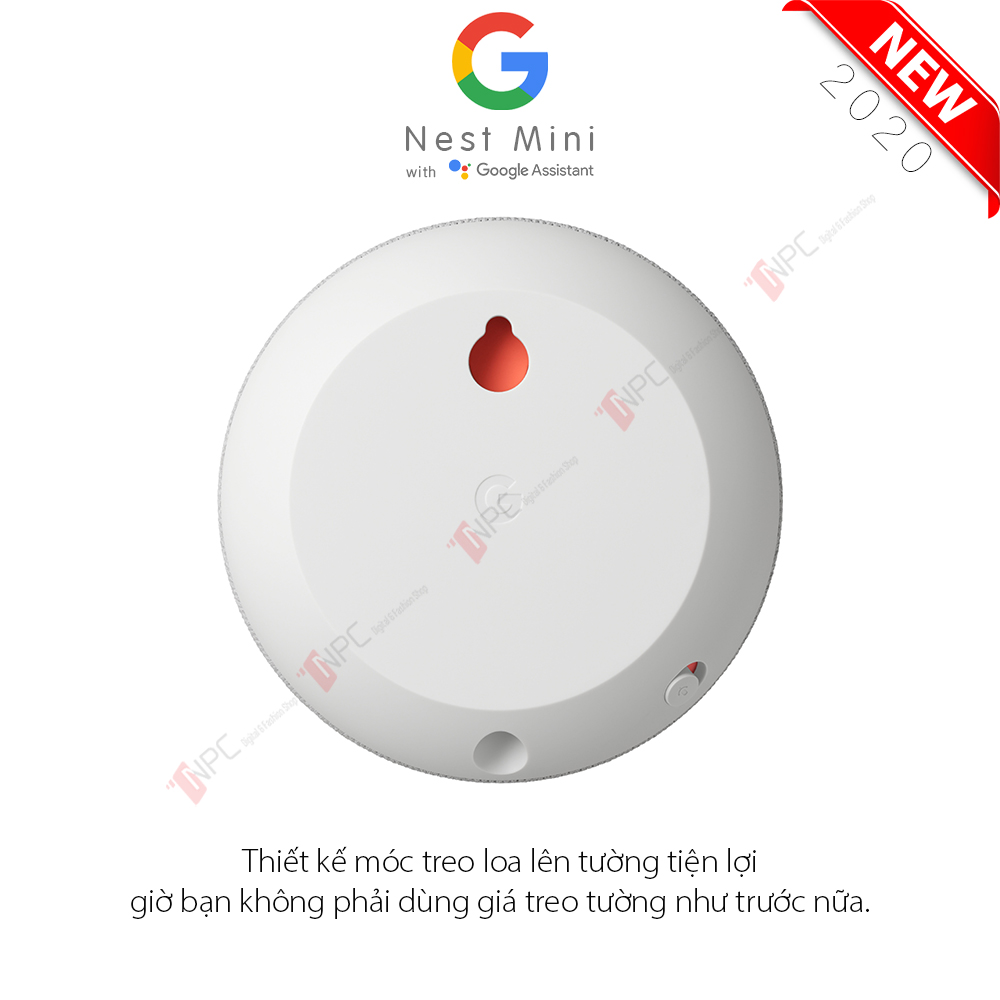 Google Nest Mini (thế hệ 2) loa thông minh trợ lý ảo Google Assistant (Home Mini 2)
