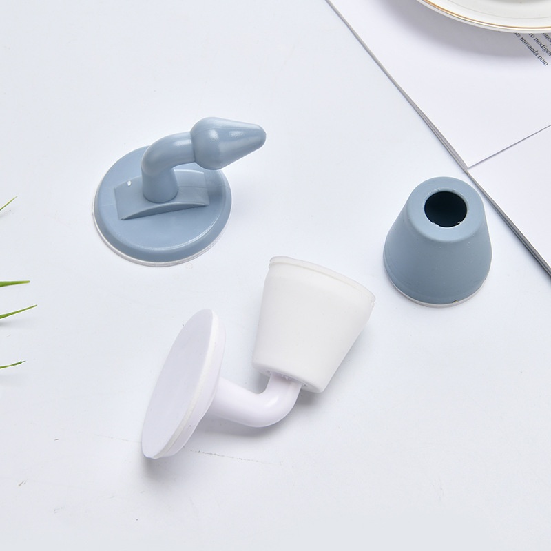 [HCM]Dụng cụ chắn cửa silicone chống va đập (2 mẫu )