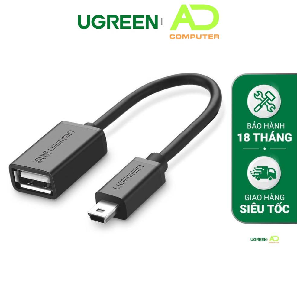 Cáp OTG Mini USB 2.0 UGREEN US249 10383