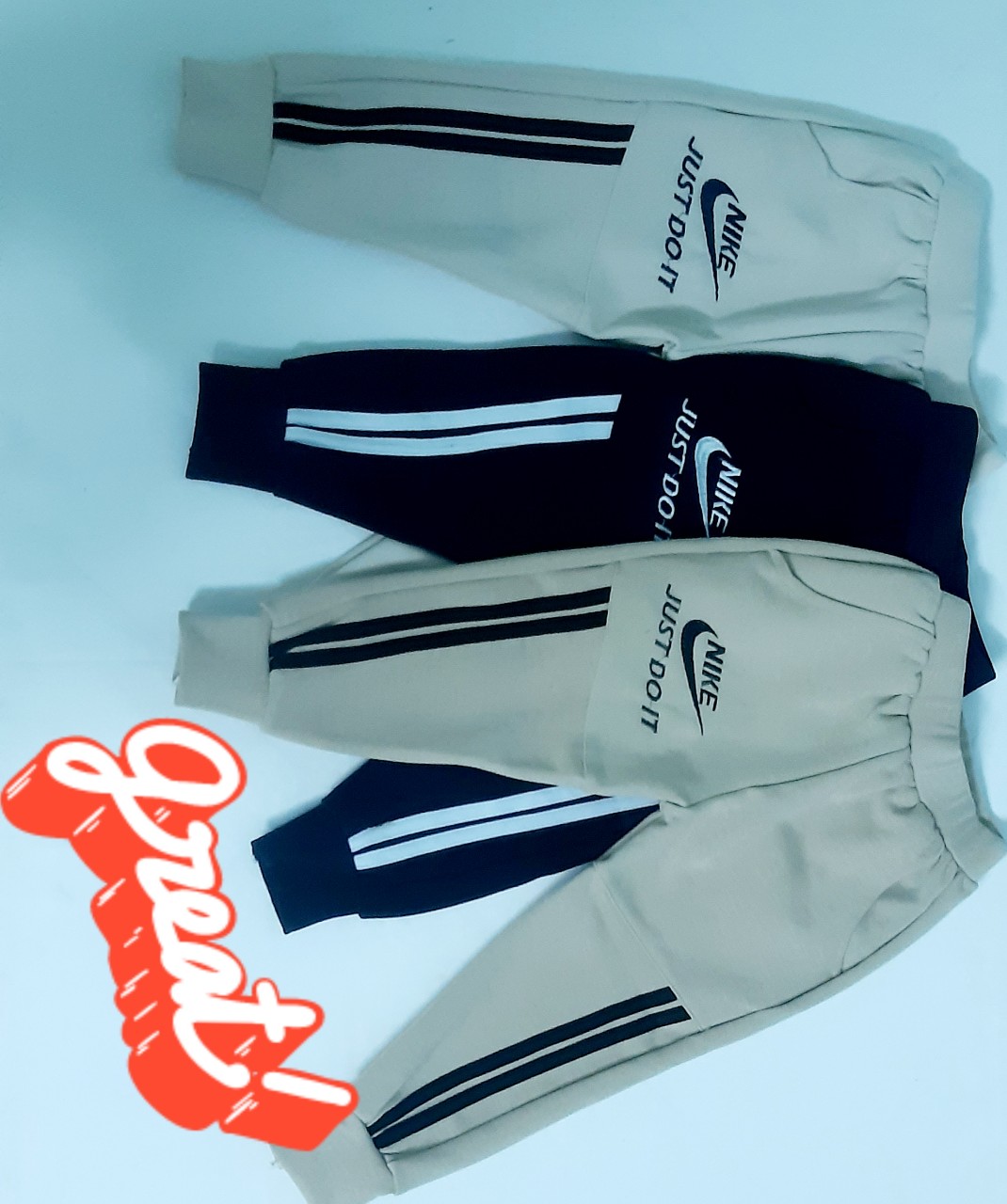 Quần dài thể thao bé trai phong cách