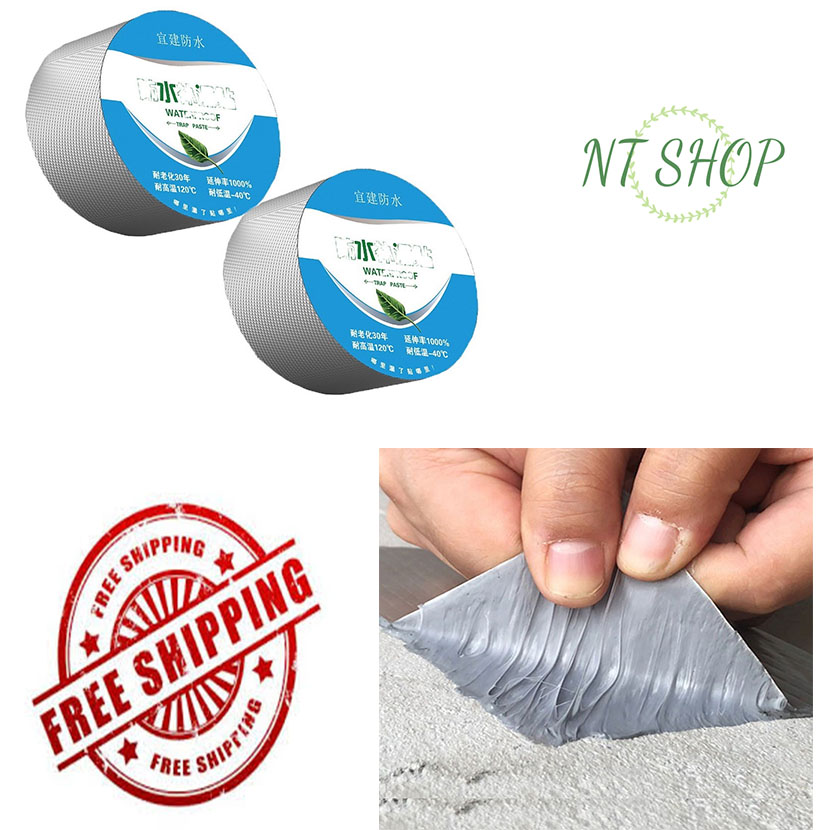 [SALE SALE] BĂNG KEO CHỐNG THẤM ĐA NĂNG. Siêu dính, chống thấm,Chống dột mái nhà.Giảm 50%. Freeship ngay hôm nay[NANCY SHOP]