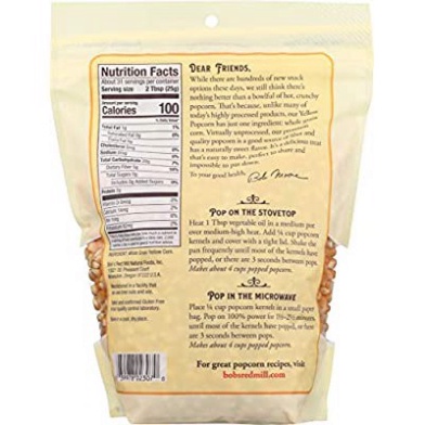 Hạt bắp nổ bóng Bob's red mill 850g