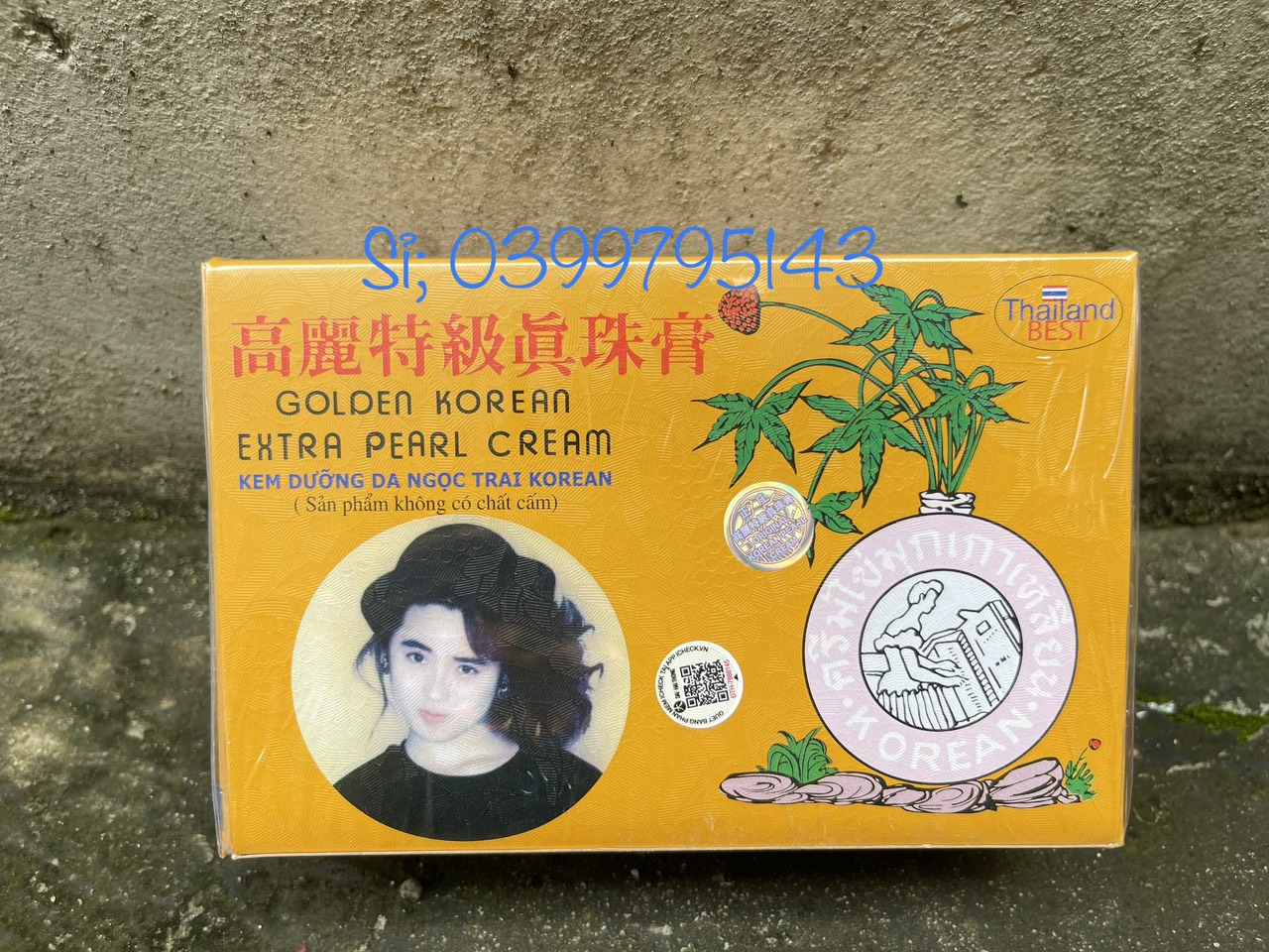 [Giá Sỉ ] 1 Lốc Kem Sâm Vàng 2 Tem Thái Lan