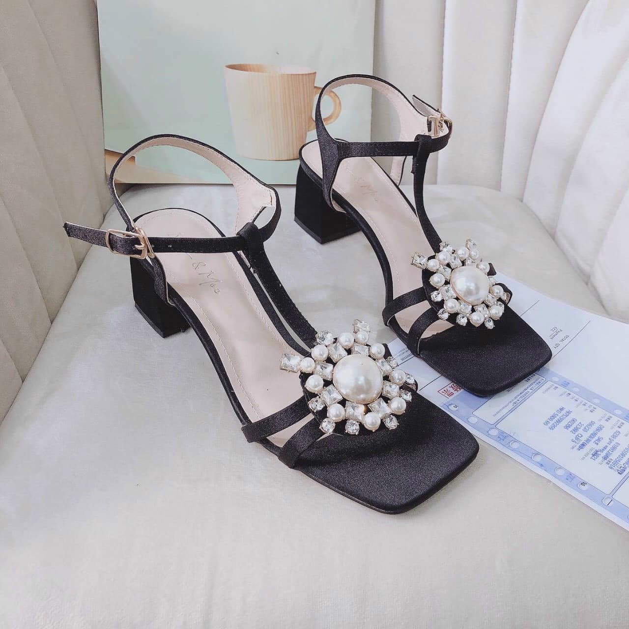 [HCM]GÓT SANDAL DÂY KHÓA NGỌC