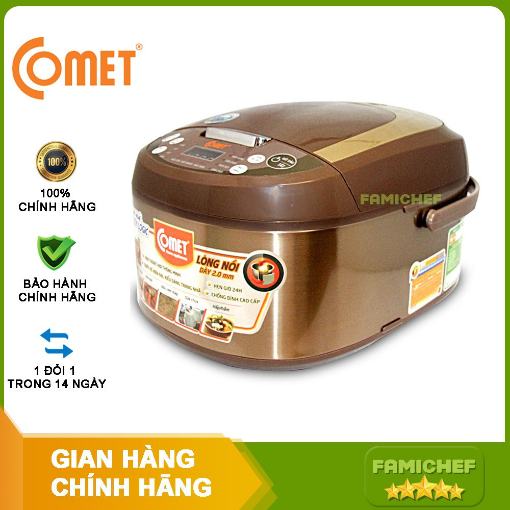 NỒI CƠM ĐIỆN TỬ COMET CM8087 - HÀNG CHÍNH HÃNG