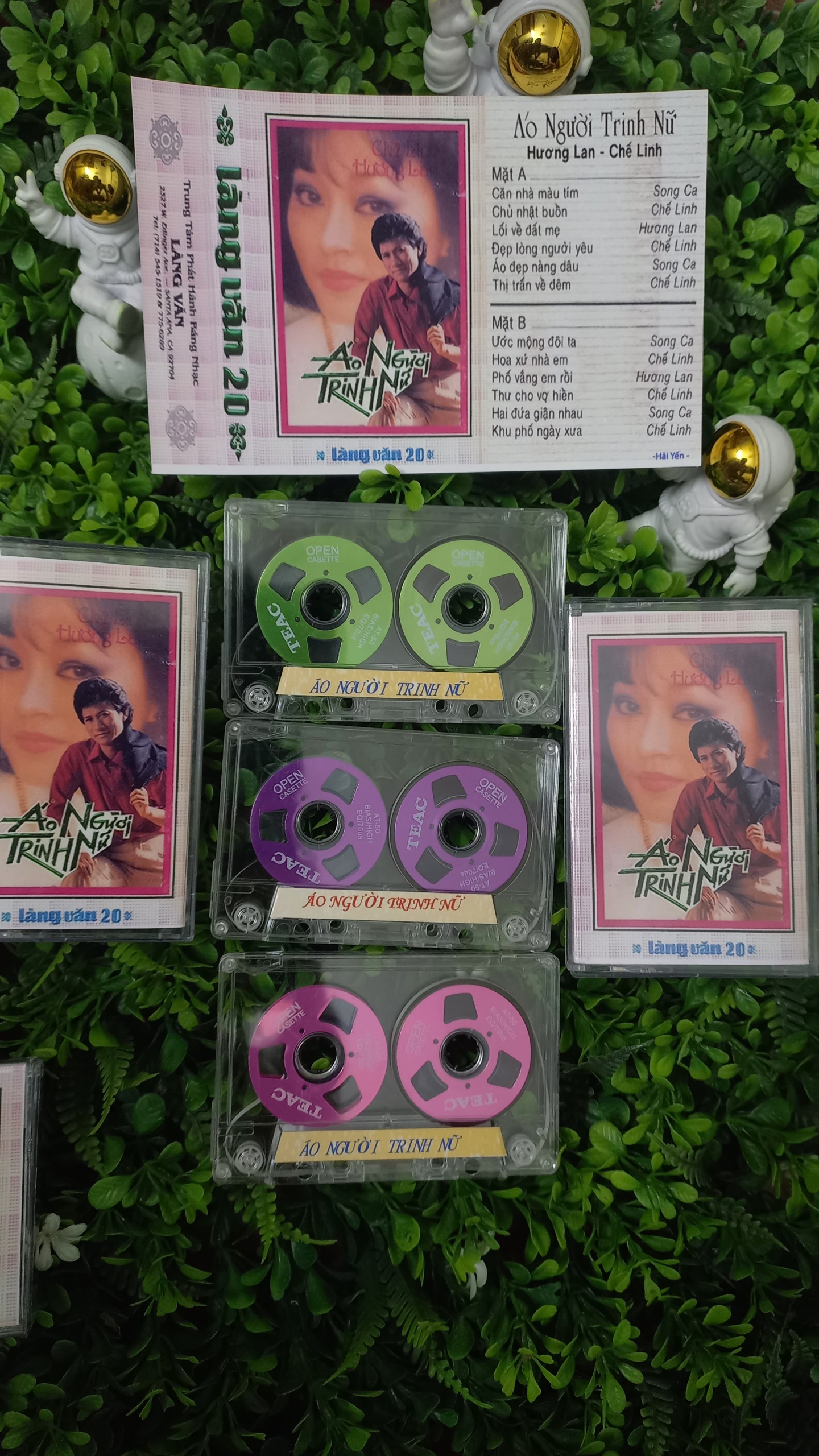 BĂNG CASSETTE CHẾ LINH KHAY NHÔM