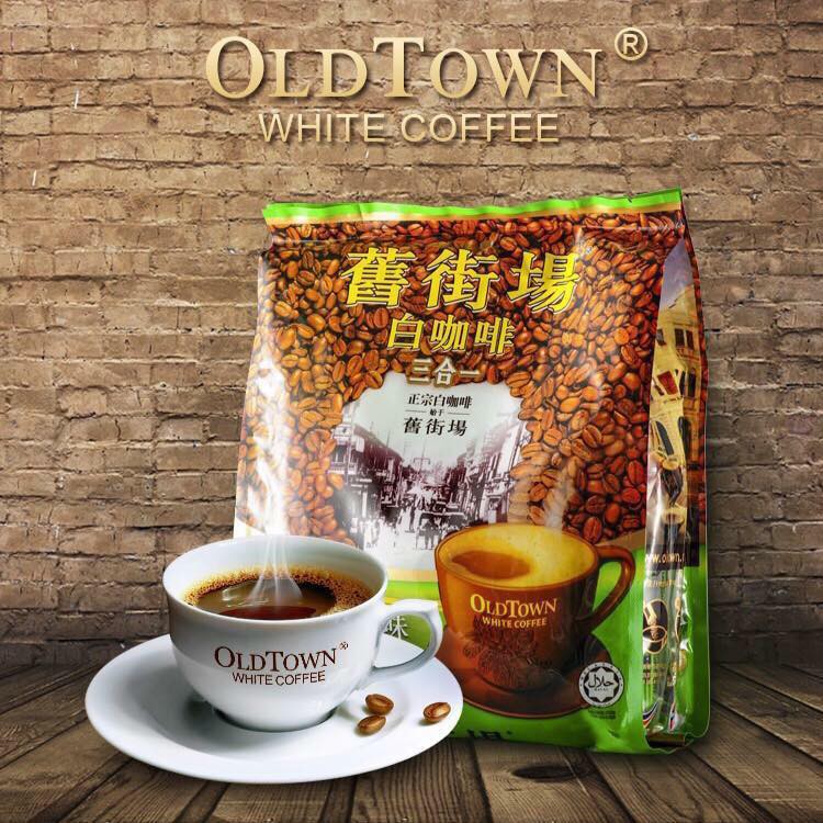 [HCM]Date 2024 Combo 4 bịch Cà phê trắng OldTown Malaysia Hazelnut