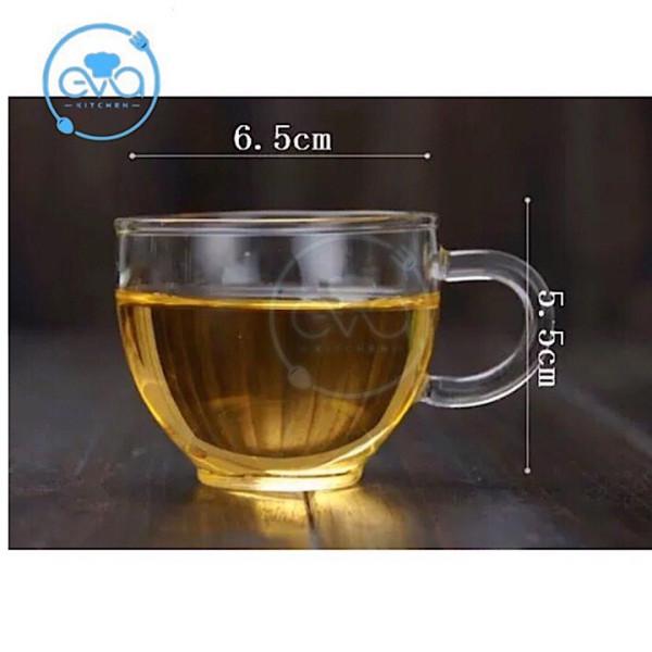 [HCM]Bộ Bình 4 Tách Pha Trà Thuỷ Tinh Chịu Nhiệt Cao Cấp